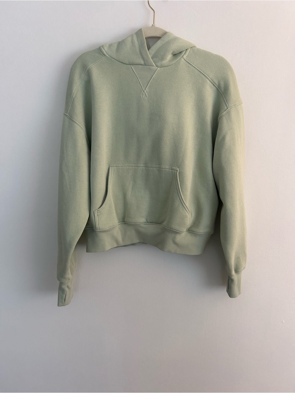 Aerie green cropped hoodie